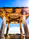 Majestic archway in the Chittorgarh Fort of India Royalty Free Stock Photo