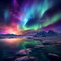 Majestic Aurora Illuminating the Night Sky