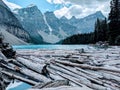 Majestic Banff Mountains with lake views