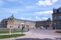 A majestic baroque castle that was once the residence of kings and now serves as the office of government ministries