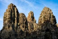Majestic Bayon temple, in the iconic Angkor Wat temple complex in Cambodia