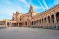 the Majestic Beauty of Seville\'s Landmark, Plaza de spain