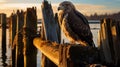 Spectacular Vancouver School Eagle Photography At Sunset