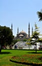 The majestic Blue Mosque in Istanbul