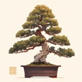 Majestic Bonsai Tree: Symbol of Peace and Perseverance