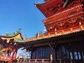 A majestic Buddhist architecture of Minh Thanh Pagoda Royalty Free Stock Photo