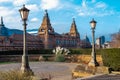 The Towers of Kelvin Halls in Glasgow Scotland Royalty Free Stock Photo