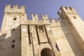 Majestic Castle of Sirmione on Lake Garda Royalty Free Stock Photo