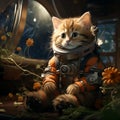 The cuteness of cats that will make them rule the world, Generative Ai