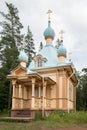 The majestic chapel of the Gethsemane monastery, simplicity and rigor of the structure