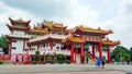 The majestic Chinese temple in traditional Chinese style