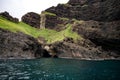 Rock formations Oki Islands, Shimane, Japan, Unesco Global Geopark, Sea of Japan Royalty Free Stock Photo