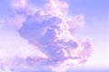 Majestic clouds in the atmosphere Royalty Free Stock Photo