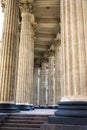 Majestic colonnade of the Kazan Cathedral