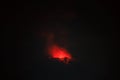 Majestic Crater Eruption of Popocatepetl Volcano in Puebla, Mexico