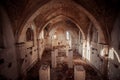 Majestic Decay: Echoes of an Ancient Chapel Royalty Free Stock Photo