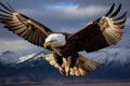 Majestic eagle. Generate Ai Royalty Free Stock Photo