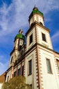 Majestic Ebersmunster Abbey outside view