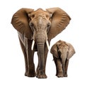 Majestic Elephant in Wild Safari Wildlife Close Up, Generative Ai Royalty Free Stock Photo
