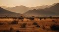 Majestic Elephants at Sunrise in the Savannah