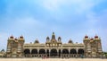 The Mysore Palace Front view with blue sky
