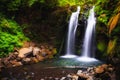 Majestic Falls, McDowell Creek Falls County Park, Oregon Royalty Free Stock Photo