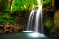 Majestic Falls, McDowell Creek Falls County Park, Oregon Royalty Free Stock Photo