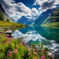 Majestic Fjord in Norway