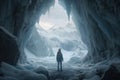 The Majestic Glacier: A Cinematic 3D Journey