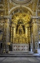 Church and Convent Madre de Deus interior in Lisbon Portugal Royalty Free Stock Photo