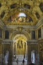 Church and Convent Madre de Deus interior in Lisbon Portugal Royalty Free Stock Photo