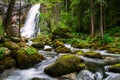 The majestic Gollinger Waterfall in Austria