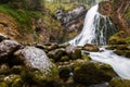 The majestic Gollinger Waterfall in Austria