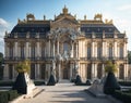 Majestic Grandeur: Exploring the Realistic Facade of the Palace of Versailles