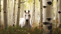 Spectacular Horse In Forest: Hyper Realistic Image With Tranquil Serenity