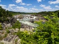 Majestic Great Falls, a breathtaking natural wonder nestled in the heart of Virginia, USA, with its awe-inspiring beauty