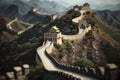 The Majestic Great Wall of China in Miniature Scale. Perfect for Posters and Invitations.