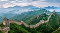 Majestic Great Wall Documentary Royalty Free Stock Photo