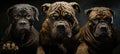 Majestic Guardians: Scary Boxer Dogs Exuding Power