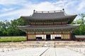 Majestic Hall of Changdeokgung Palace Royalty Free Stock Photo