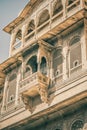 Majestic and historical architecture of the jaisalmer fort in rajasthan
