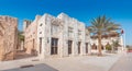 The majestic House of Sheikh Said Al Maktoum in traditional Arabic architecture which now houses the