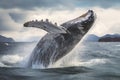 Majestic Humpback - Generative AI Royalty Free Stock Photo