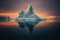 Arctic Iceberg Frozen Massive Chunk