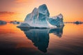 Arctic Iceberg Frozen Massive Chunk