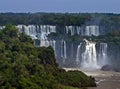 The majestic Iguassu Falls, one of the seven wonders of nature.