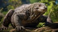 Majestic Komodo Dragon: A Captivating Glimpse into the Ancient World