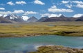 Majestic landscape of Tien Shan mountains