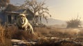 The Majestic Lion: A Photorealistic Journey Through Immersive Environments