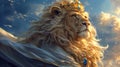 Majestic lion 